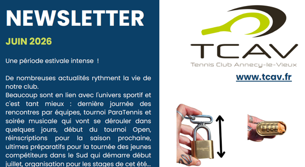 Newsletter Juin 2026