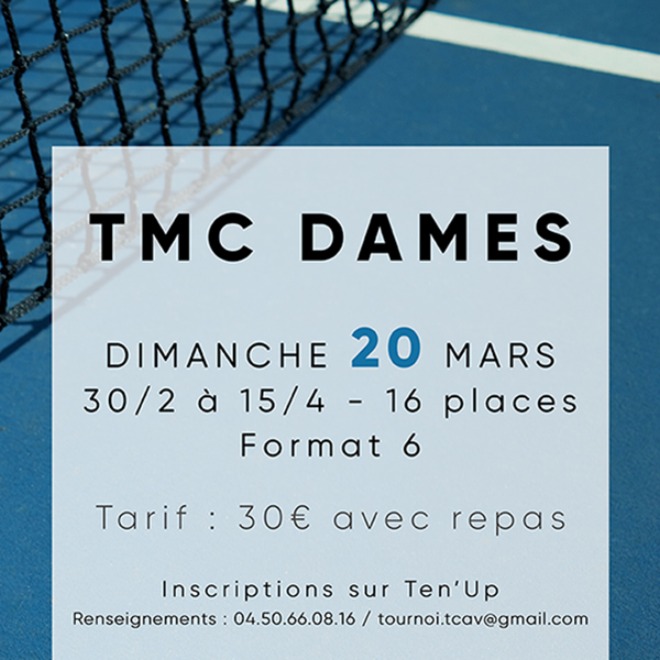 TMC Dames 30/2 à 15/4